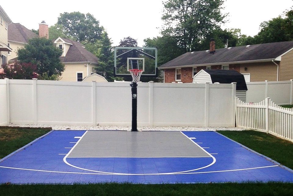 20 #39 x 25 #39 Basketball Court DunkStar DIY Backyard Courts