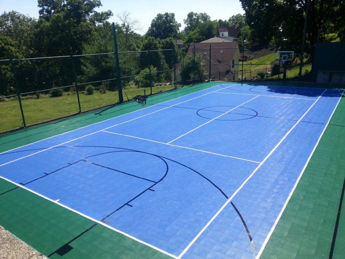 30' x 60' Full Multi-Court - DunkStar DIY Basketball Courts