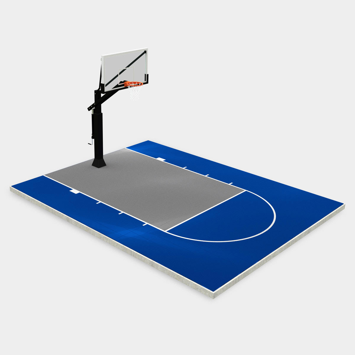 VersaCourt  Easy-to-Install DIY Basketball Court Kits
