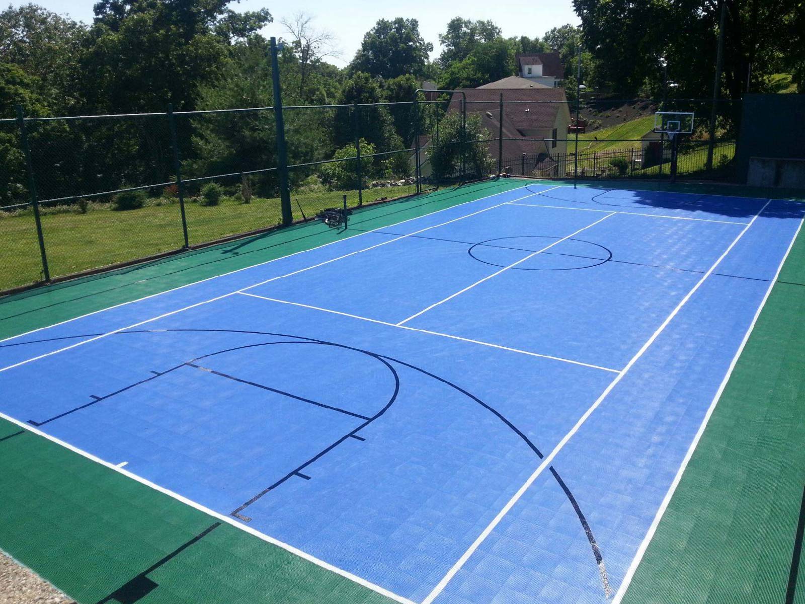 Customer DIY Court Ideas - DunkStar DIY Basketball Courts