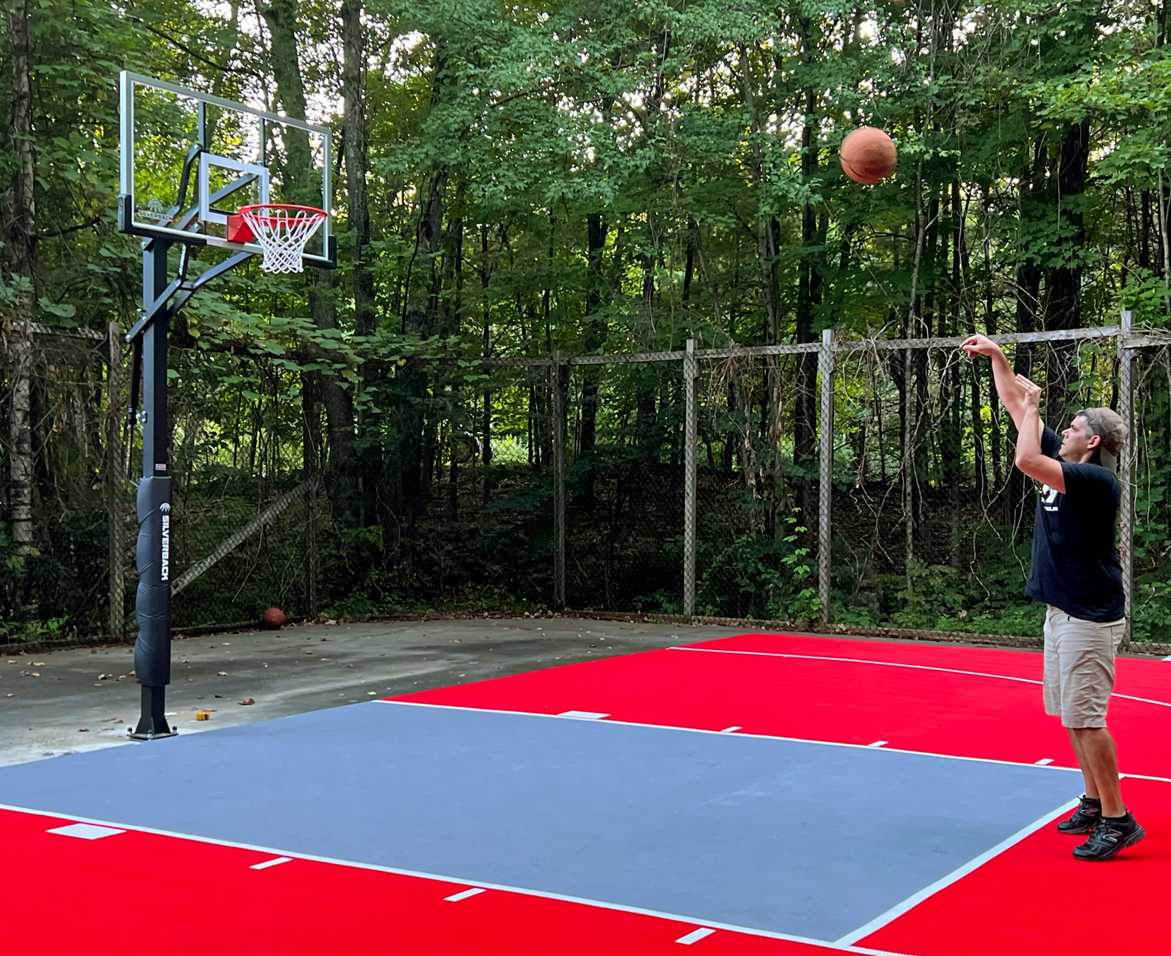 Customer Diy Court Ideas Dunkstar Diy Basketball Courts